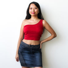 Load image into Gallery viewer, Guess denim mini skirt
